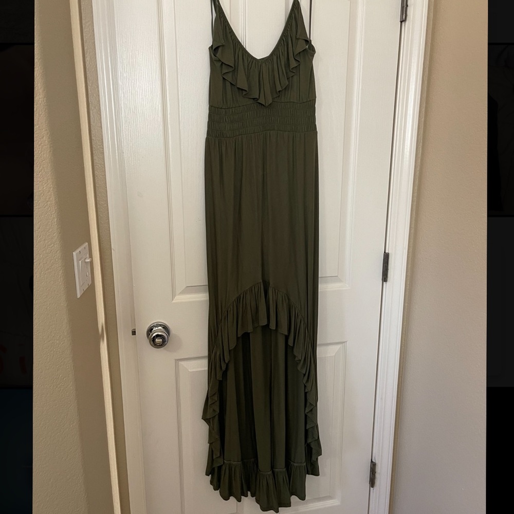 Express, high-low, maxi dress